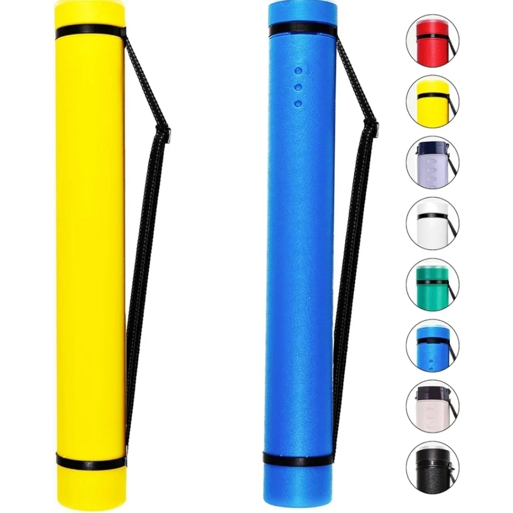 Calpalmy Extendable Poster Tubes Expand from 24.5” to 40” with Shoulder Strap